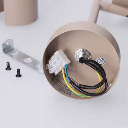 Brilagi - Suspension sur tige BRANCH 2xGU10/30W/230V beige