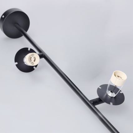 Brilagi - Suspension sur tige BRANCH 2xGU10/30W/230V noire
