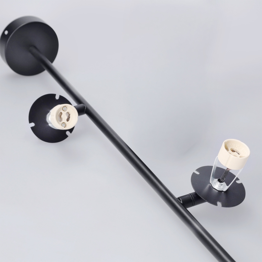 Brilagi - Suspension sur tige BRANCH 2xGU10/30W/230V noire