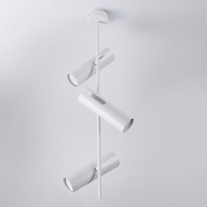 Brilagi - Suspension sur tige BRANCH 3xGU10/30W/230V blanche