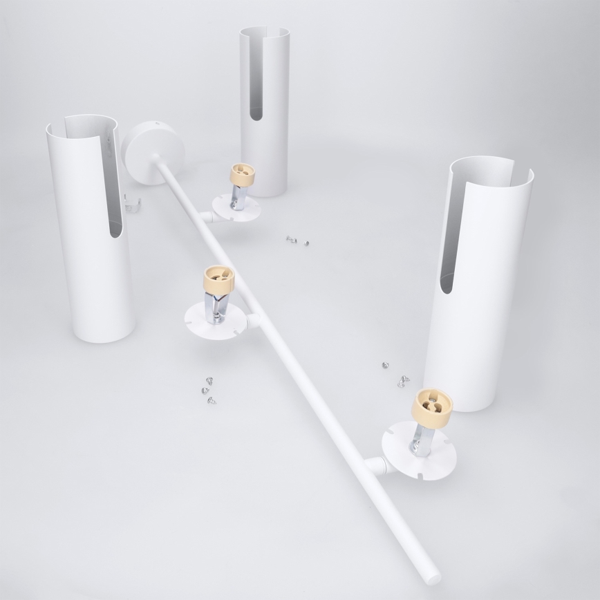 Brilagi - Suspension sur tige BRANCH 3xGU10/30W/230V blanche