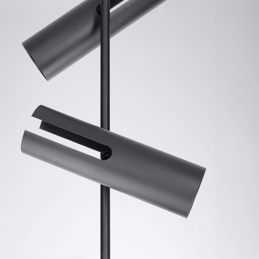 Brilagi - Suspension sur tige BRANCH 3xGU10/30W/230V noire