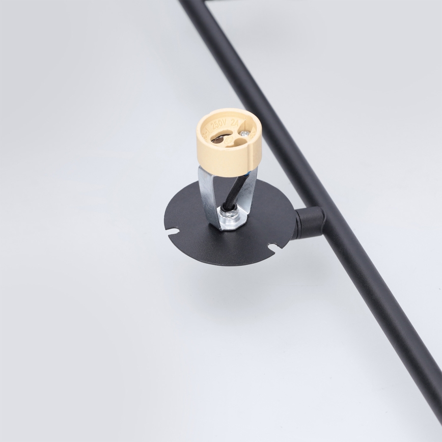 Brilagi - Suspension sur tige BRANCH 3xGU10/30W/230V noire