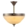 Brilagi - Suspension sur tige DAHLIA 3xE27/40W/230V Ø 37 cm laiton