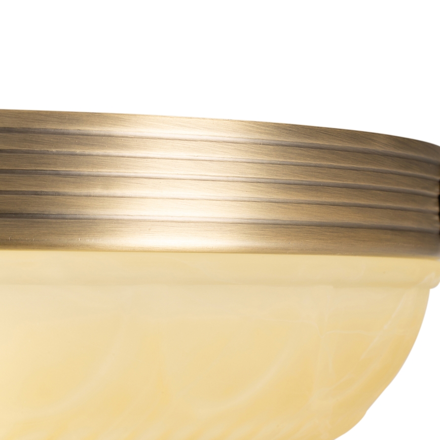 BRILAGI - Suspension sur tige DAHLIA 3xE27/40W/230V Ø 37 cm laiton