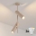 Brilagi - Suspension sur tige LED RGBW dimmable BRANCH 2xGU10/6,5W/230V 2700-6500K beige