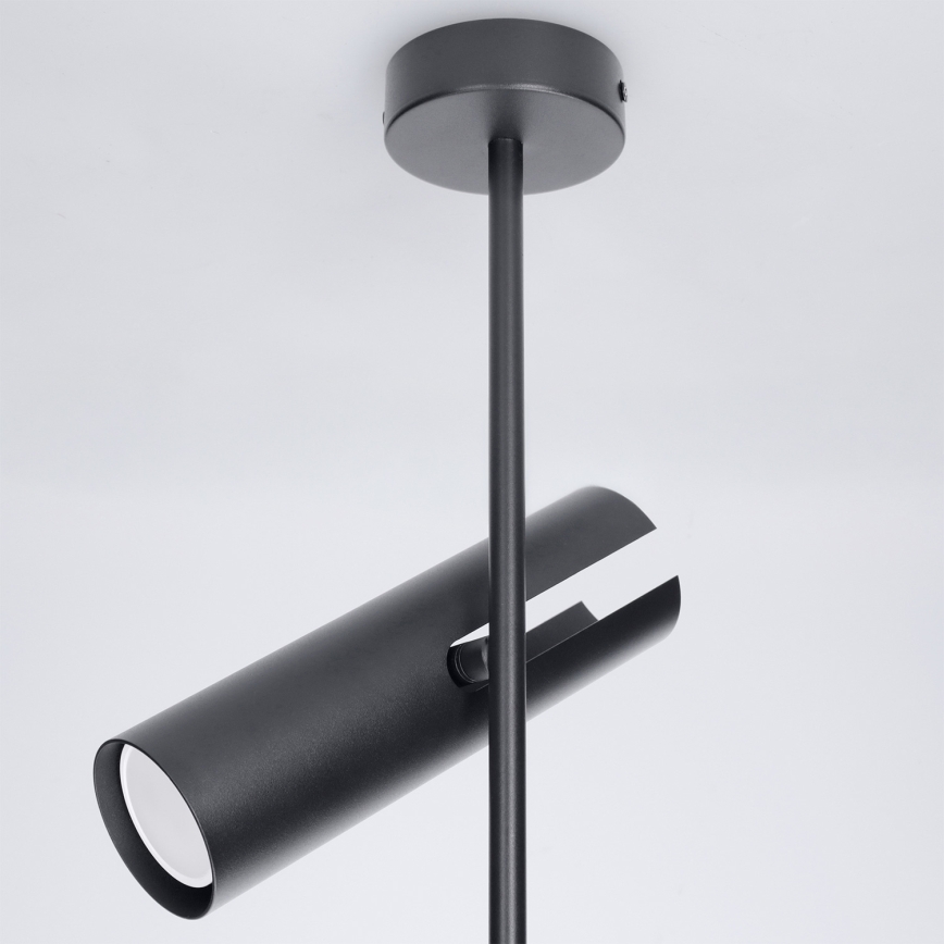 Brilagi - LED RGBW Lustre dimmable sur tige BRANCH 2xGU10/6,5W/230V 2700-6500K noir