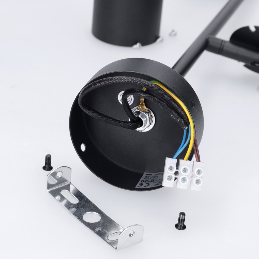 Brilagi - LED RGBW Lustre dimmable sur tige BRANCH 2xGU10/6,5W/230V 2700-6500K noir