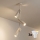 Brilagi - Suspension sur tige LED RGBW dimmable BRANCH 3xGU10/6,5W/230V 2700-6500K beige