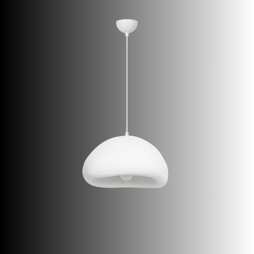 Brilagi - Suspension WABI SABI sur câble 1xE27/40W/230V Ø 42 cm blanche