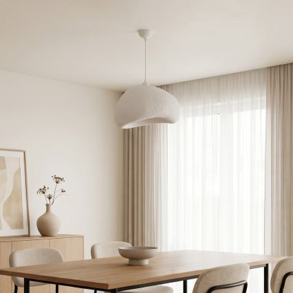 Brilagi - Suspension WABI SABI sur câble 1xE27/40W/230V Ø 42 cm blanche