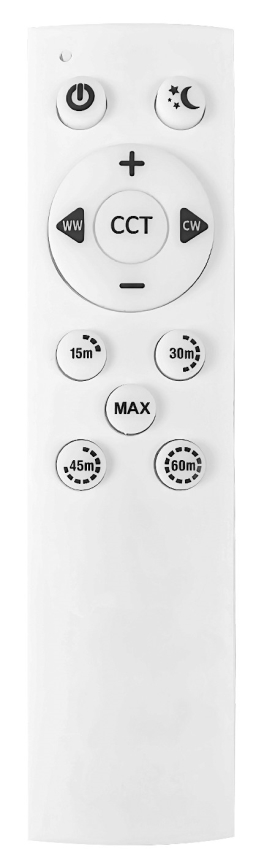 Brilagi - Télécommande pour plafonnier MILKY WAY 2x AAA