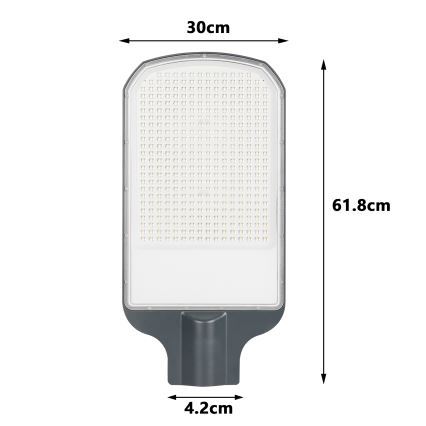 Brilagi - URBANLIGHT Lampadaire de rue extérieur LED/250W/230V anthracite IP65