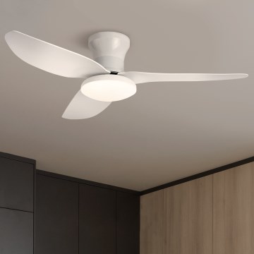 Brilagi - Ventilateur de plafond LED à intensité variable LED/30W/230V 3000-6500K blanc + télécommande
