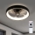 Brilagi - Ventilateur de plafond LED à intensité variable LED/34W/230V diam. 50 cm noir + télécommande