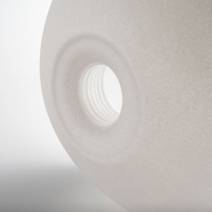 BRILAGI - Verre de rechange pour lustre, applique murale et plafonnier LAVA/VULCANO G9, Ø 15 cm, blanc