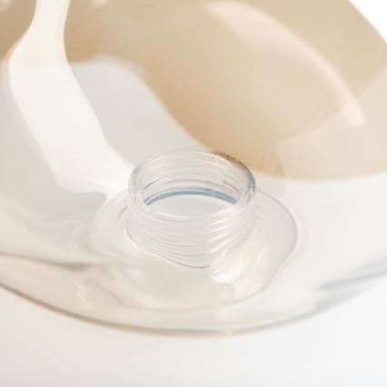 BRILAGI - Verre de rechange pour lustre, applique murale et plafonnier LAVA/VULCANO G9 Ø 15 cm beige fumé