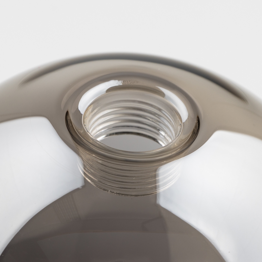 Brilagi - Verre de remplacement pour lustre, applique murale et lampe MISTEL, MILLA, Ø 15 cm, fumé