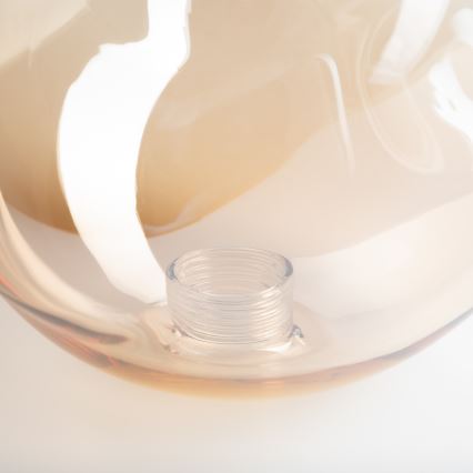 BRILAGI - Verre de rechange pour lustre, applique et plafonnier LAVA/VULCANO G9 Ø 15 cm beige fumé