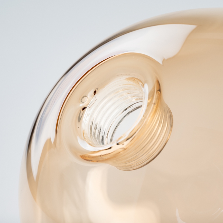 BRILAGI - Verre de rechange pour lustre, applique et plafonnier LAVA/VULCANO G9 Ø 15 cm beige fumé