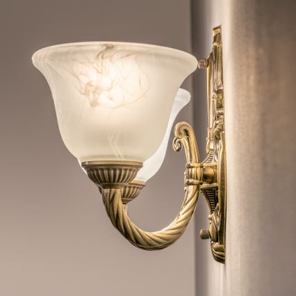BRILAGI - Verre de rechange pour lustre et applique murale CLASSIC E14 Ø 11 cm blanc