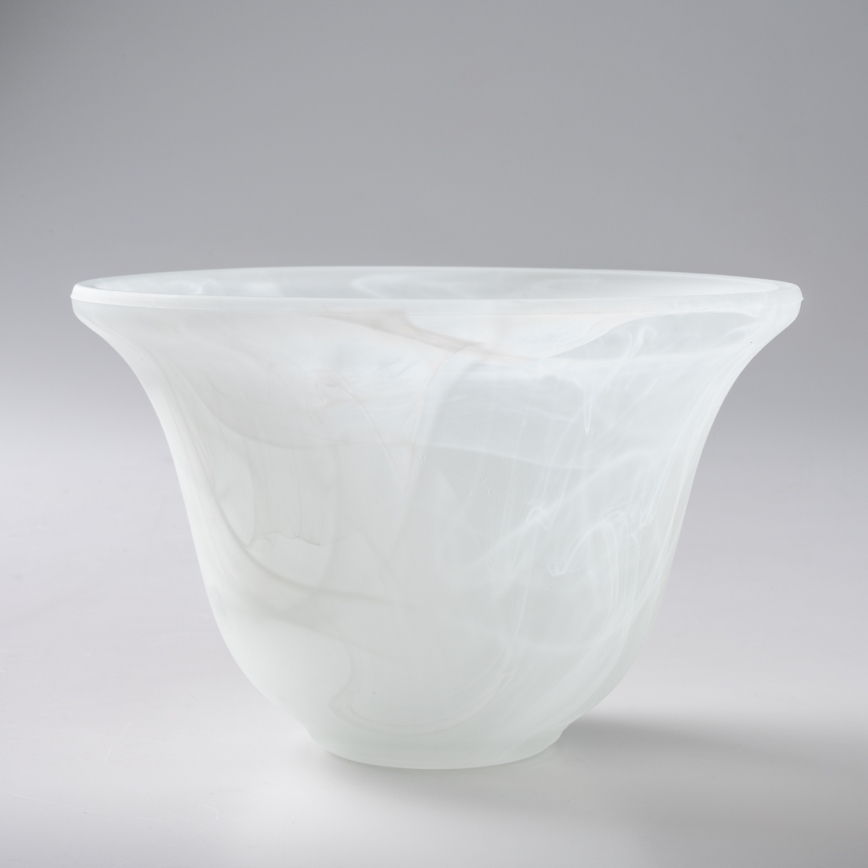 BRILAGI - Verre de rechange pour lustre et applique murale CLASSIC E14 Ø 11 cm blanc