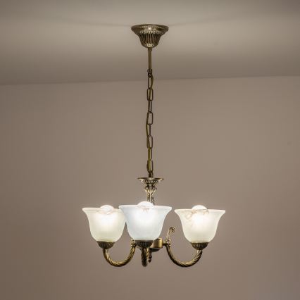 BRILAGI - Verre de rechange pour lustre et applique murale CLASSIC E14 Ø 11 cm blanc
