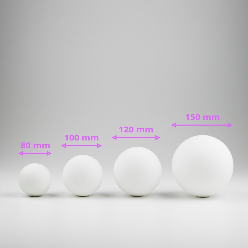 Brilagi - Verre de rechange pour suspension, applique murale et lampe MISTEL, MILLA d. 10 cm blanc