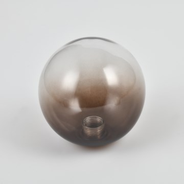 Brilagi - Verre de remplacement pour lustre, applique murale et lampe MISTEL, MILLA Ø 10 cm, marron fumé