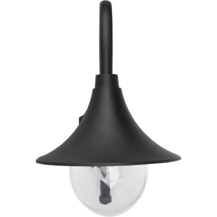 Brilliant - Applique murale extérieure BERNA 1xE27/60W/230V IP44 noir