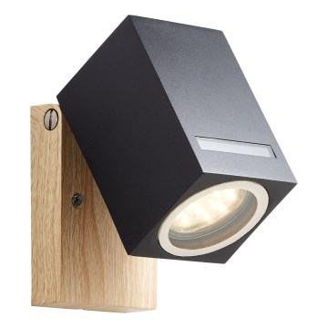 Brilliant - Applique murale extérieure GALENI 1xGU10/20W/230V IP44