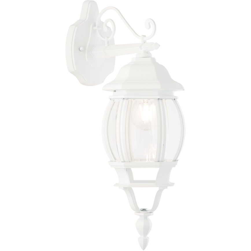 Brilliant - Applique murale extérieure ISTRIA 1xE27/60W/230V IP23 blanc