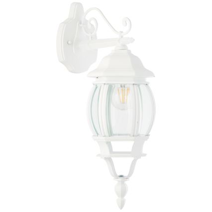 Brilliant - Applique murale extérieure ISTRIA 1xE27/60W/230V IP23 blanc