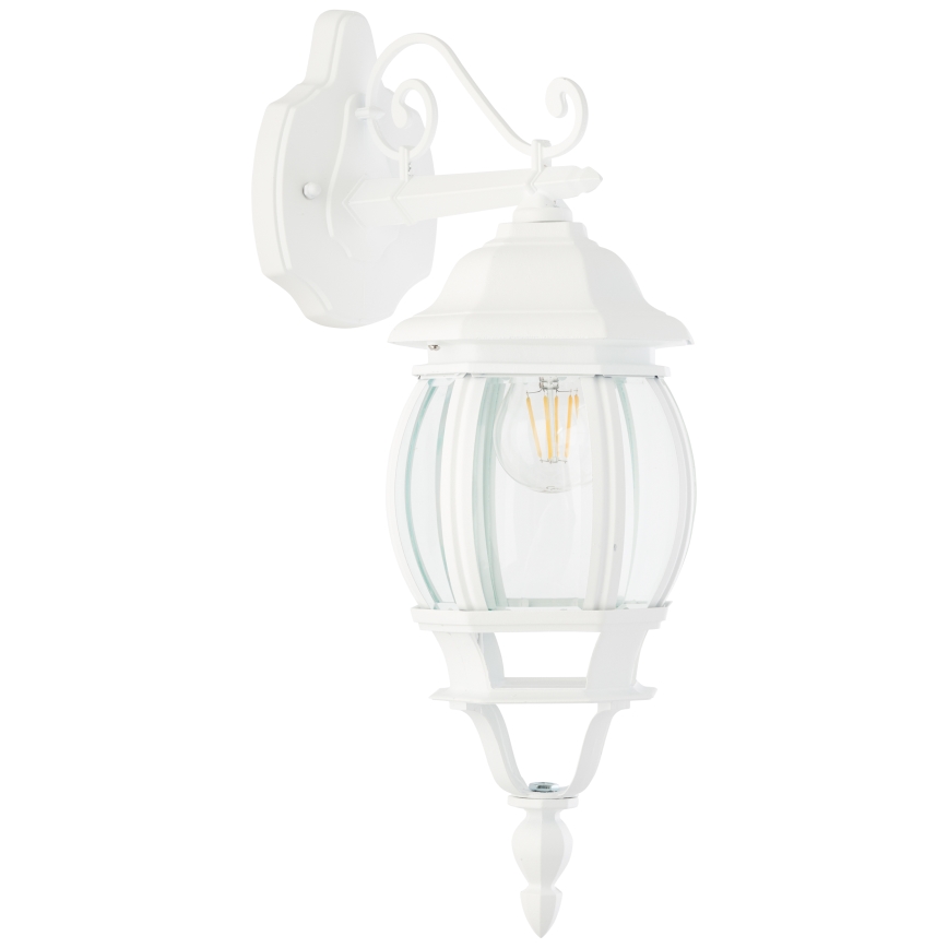 Brilliant - Applique murale extérieure ISTRIA 1xE27/60W/230V IP23 blanc