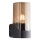 Brilliant - Applique murale extérieure MINOU 1xE27/10W/230V IP44 noir/fumé