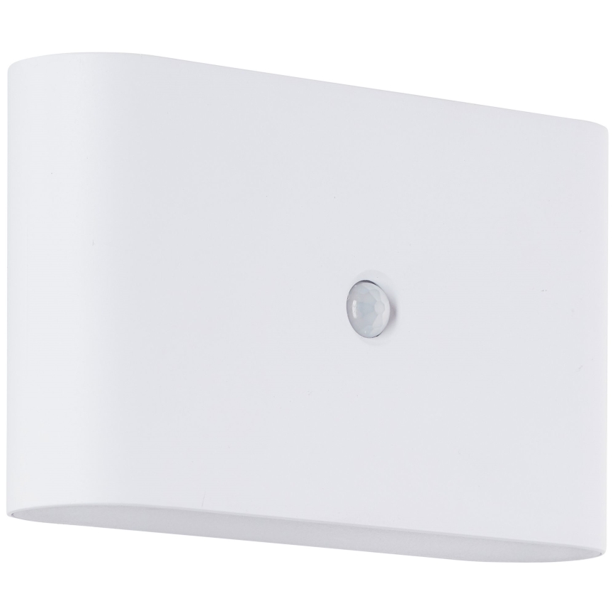 Brilliant - Applique murale extérieure rechargeable avec détecteur XINO LED/3W/5V IP44 blanc