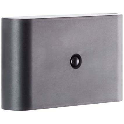 Brilliant - Applique murale extérieure rechargeable avec détecteur XINO LED/3W/5V IP44 noir