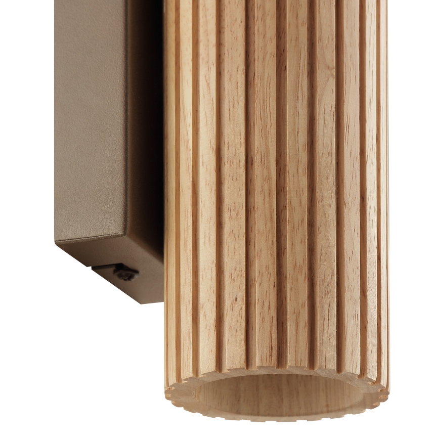 Brilliant - Applique murale LAKEWOOD 2xGU10/10W/230V marron