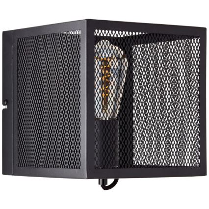 Brilliant - Applique murale MAZE 1xE27/40W/230V noir