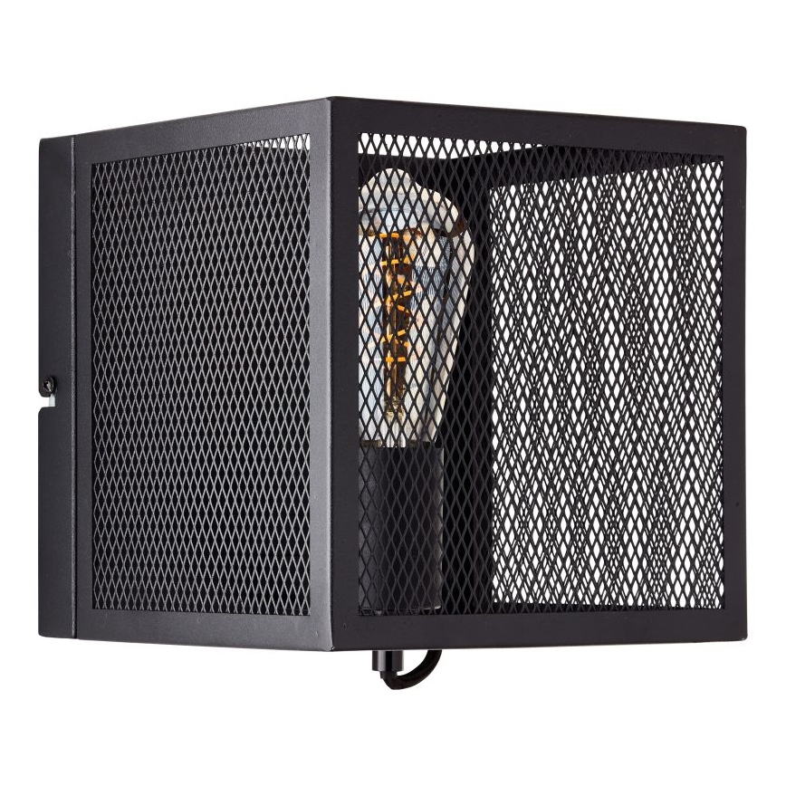 Brilliant - Applique murale MAZE 1xE27/40W/230V noir