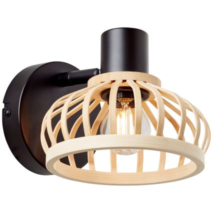 Brilliant - Applique murale NORAH 1xE14/28W/230V bambou