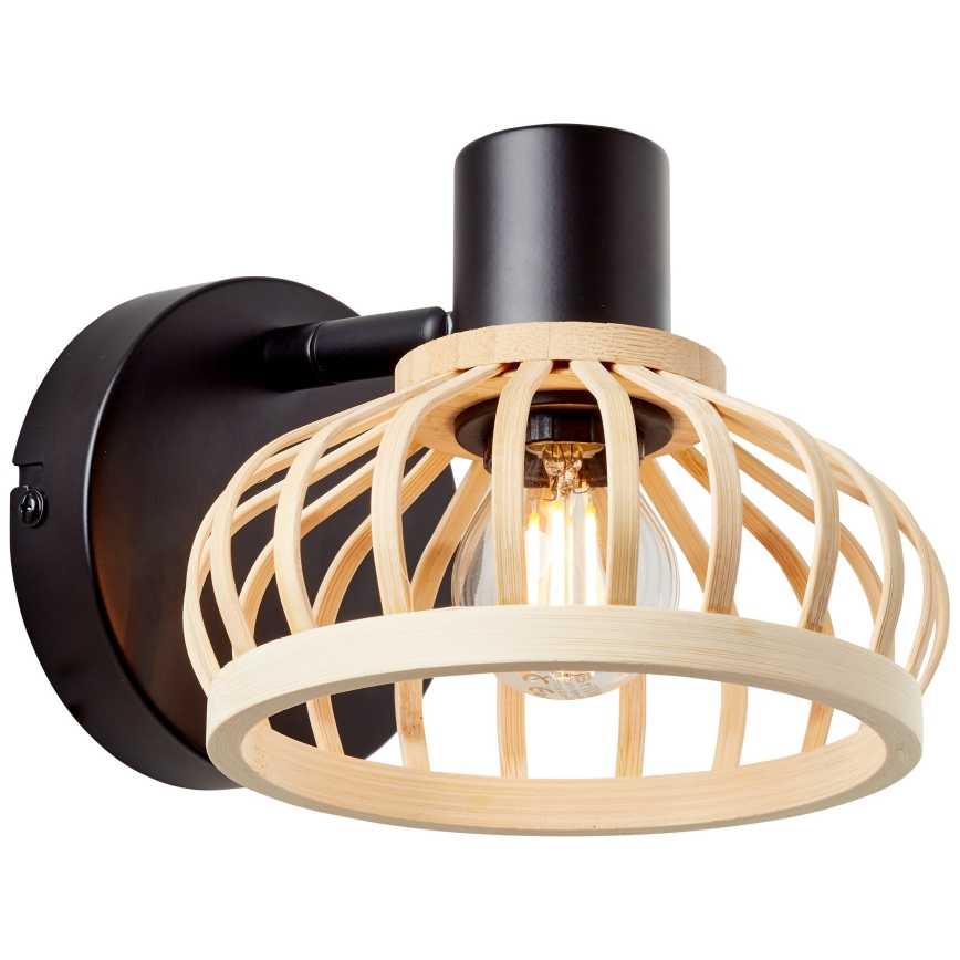 Brilliant - Applique murale NORAH 1xE14/28W/230V bambou