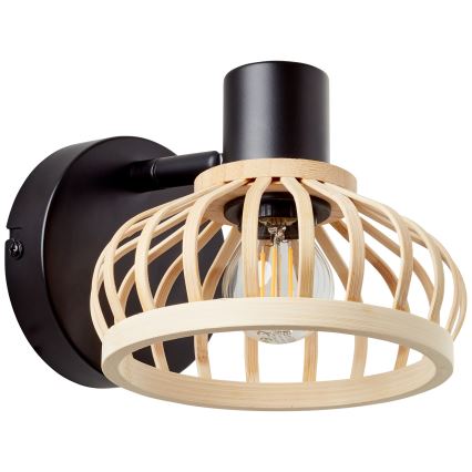 Brilliant - Applique murale NORAH 1xE14/28W/230V bambou