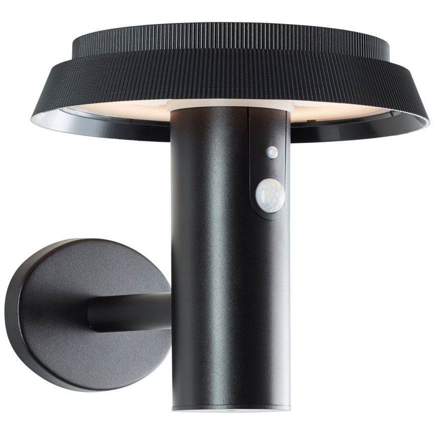Brilliant - Applique murale solaire avec détecteur ALVERO LED/4W/3,7V IP44