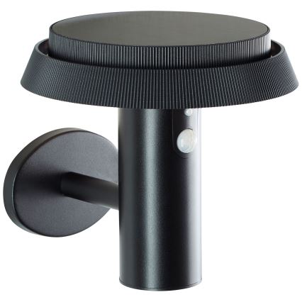 Brilliant - Applique murale solaire avec détecteur ALVERO LED/4W/3,7V IP44