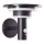 Brilliant - Applique murale solaire avec détecteur GARVINA LED/3W/3,7V IP44 noir