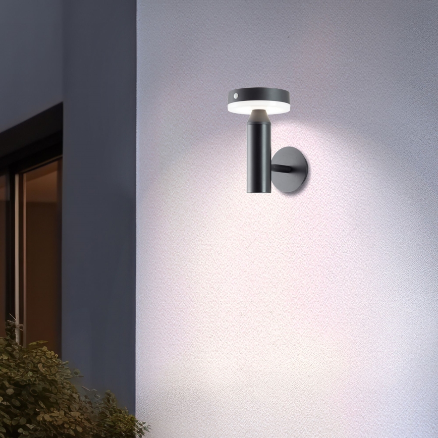 Brilliant - Applique murale solaire avec détecteur MAGUA LED/4W/3,7V IP44
