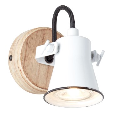 Brilliant - Applique murale spot SEED 1xGU10/5W/230V blanc/beige