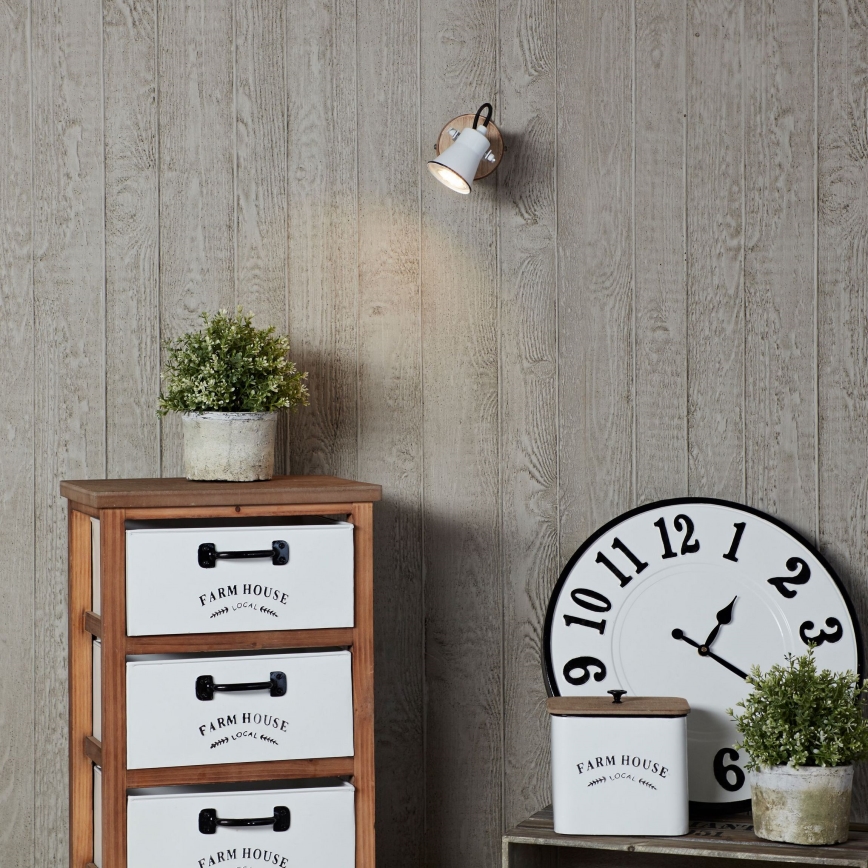 Brilliant - Applique murale spot SEED 1xGU10/5W/230V blanc/beige