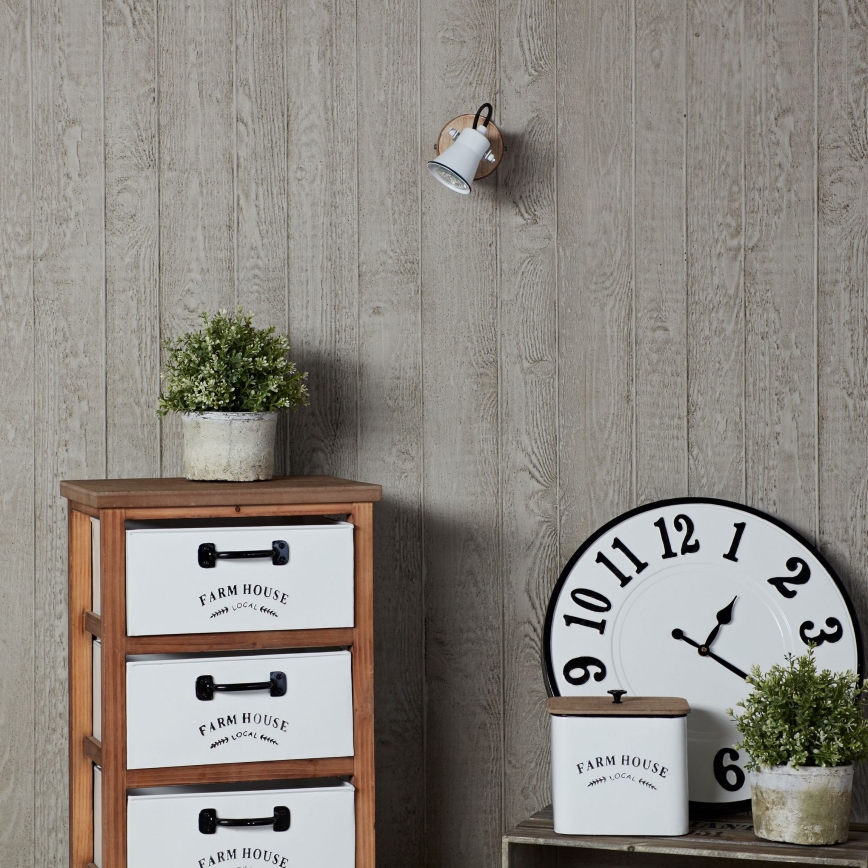 Brilliant - Applique murale spot SEED 1xGU10/5W/230V blanc/beige